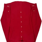 Tommy Hilfiger Slim Fit Shirt - Large Red Cotton