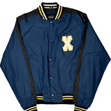 Brooklyn Varsity Jacket - Large Blue Polyester