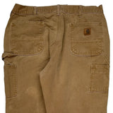 Carhartt Carpenter Pants - 35W 34L Brown Cotton