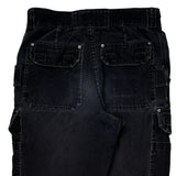 Duluth Cargo Pants - 32W 32L Black Cotton