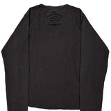 Harley Davidson Long Sleeve T-Shirt - XL Gray Cotton