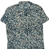 Quiksilver Short Sleeve Shirt - XL Multicoloured Cotton