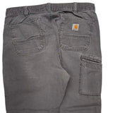 Carhartt Carpenter Trousers - 36W 30L Grey Cotton