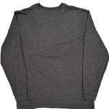 Carhartt Long Sleeve T-Shirt - Large Grey Cotton