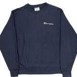 Reverse Weave Champion Sweatshirt - Medium Navy Cotton