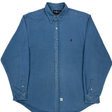 Ralph Lauren Shirt - 2XL Blue Cotton