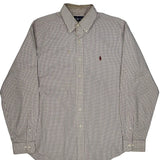 Ralph Lauren Checked Shirt - Large Multicoloured Cotton