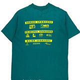 Aids Walk Wisconsin Fruit Of The Loom Single Stitch T-Shirt - Large Green Cotton