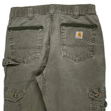 Carhartt Cargo Trousers - 32W 32L Grey Cotton