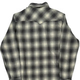 Polo By Ralph Lauren Checked Flannel Shirt - Medium Grey Cotton