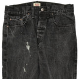 501 Levis Jeans - 34W 30L Black Cotton