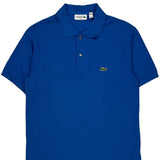 Lacoste Polo Shirt - Small Blue Cotton