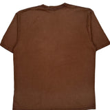 Carhartt T-Shirt - Large Brown Cotton
