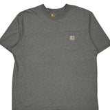 Carhartt T-Shirt - 2XL Gray Cotton