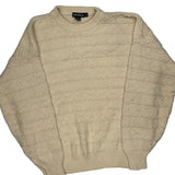 Nautica Sweater - Large Cream Cotton