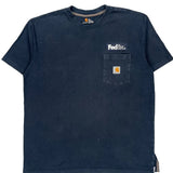 Fedex Carhartt T-Shirt - XL Blue Cotton