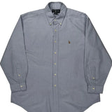 Yarmouth Ralph Lauren Shirt - XL Blue Cotton