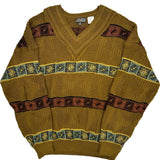 Bugatchi Sweater - Large Multicoloured Acrylic