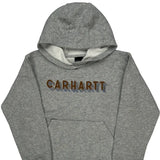 Age 8-10 Carhartt Hoodie - Small Gray Cotton