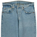 501 Levis Jeans - 28W 30L Light Wash Cotton