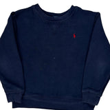 Age 6 Polo By Ralph Lauren Sweatshirt - Small Navy Cotton