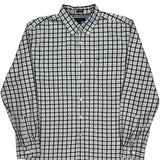 Tommy Hilfiger Checked Shirt - XL White Cotton