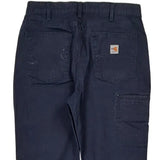 Carhartt Pants - 30W 30L Navy Cotton