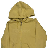 Carhartt Hoodie - Large Yellow Cotton Blend