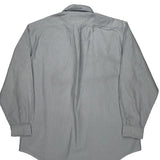 Ralph Lauren Striped Shirt - Large Blue Cotton