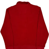 Nautica 1/4 Zip - XL Red Cotton