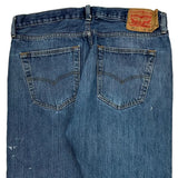 501 Levis Jeans - 36W 29L Blue Cotton