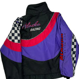Racing Alaska Nascar Varsity Jacket - Large Multicoloured Nylon