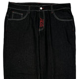 Unbranded Graphic Jeans - 38W 31L Black Denim