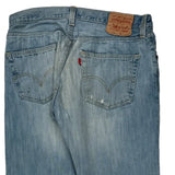 Levis 501 Jeans - 34W 32L Light Wash Cotton