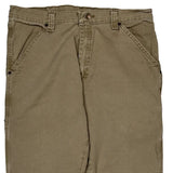 Wrangler Carpenter Pants - 34W 32L Khaki Cotton