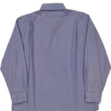 Polo By Ralph Lauren Checked Shirt - Large Blue Cotton