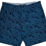 Tommy Hilfiger Chino Shorts - 36W 7L Blue Cotton