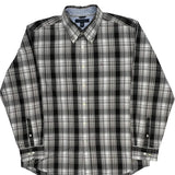 Tommy Hilfiger Checked Shirt - XL Black Cotton