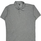 Dickies Polo Shirt - XL Gray Cotton Blend