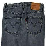 Levis Jeans - 24W UK 4 Grey Cotton