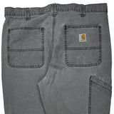 Carhartt Carpenter Pants - 36W 33L Gray Cotton Blend