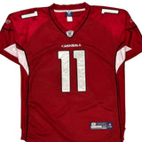 Cardinals Reebok Nfl Football Jersey - 2XL Red Polyester