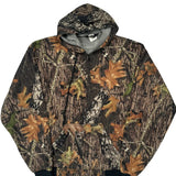 Rocky Mountain Camo Zip Hoodie - Large Camo Polyester