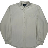 Ralph Lauren Shirt - XL White Cotton