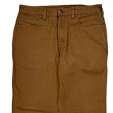 Duluth Pants - 36W 34L Brown Cotton