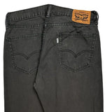 Levis 505 Jeans - 34W 31L Grey Cotton