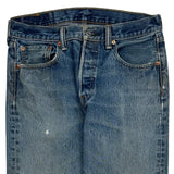 501 Levis Jeans - 31W 29L Blue Cotton