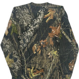 Age 12-13 Red Head Camo Long Sleeve T-Shirt - Large Khaki Cotton