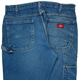 Dickies Carpenter Jeans - 35W 30L Blue Cotton