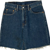 Levis Denim Shorts - 30W 10L Blue Cotton